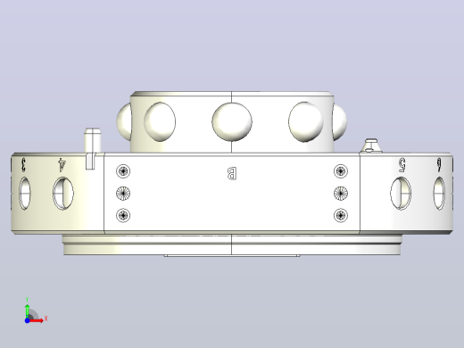 PRC-060-B 治具端新60kg快换盘 机器人换枪盘 快速交换盘 交换盘 机器人工具快换前视缩略图