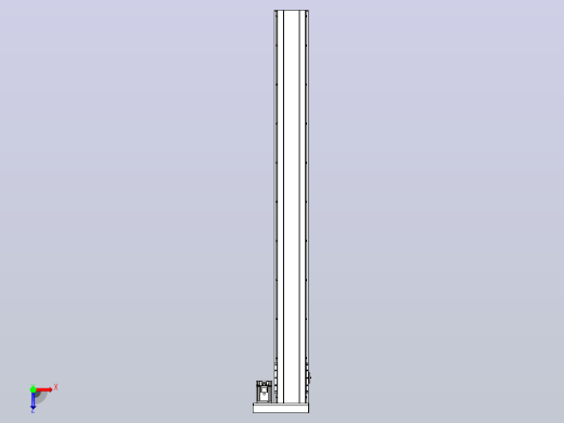 日规模组半封闭丝杆TPA-HNR-175D-2510C-L1750-ML-C-P75-N3俯视缩略图