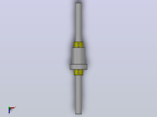 紧凑型微型滚珠衬套导向轴组件_LCSS-3-50-10-15-A俯视缩略图