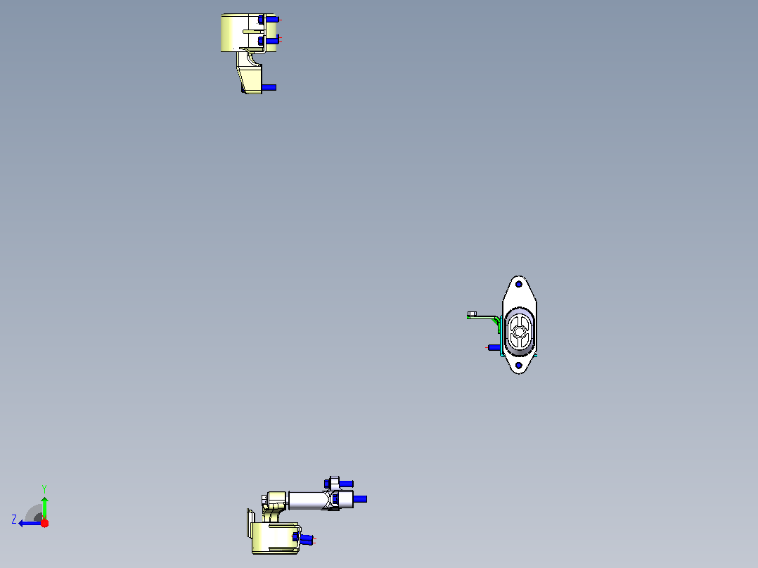 FNA1001001(悬置系统装置)右视图