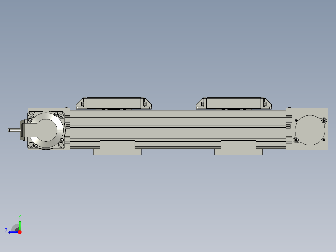 MKB65欧规皮带滑台[MKB65.L120.200.LT.P40.C3]右视图