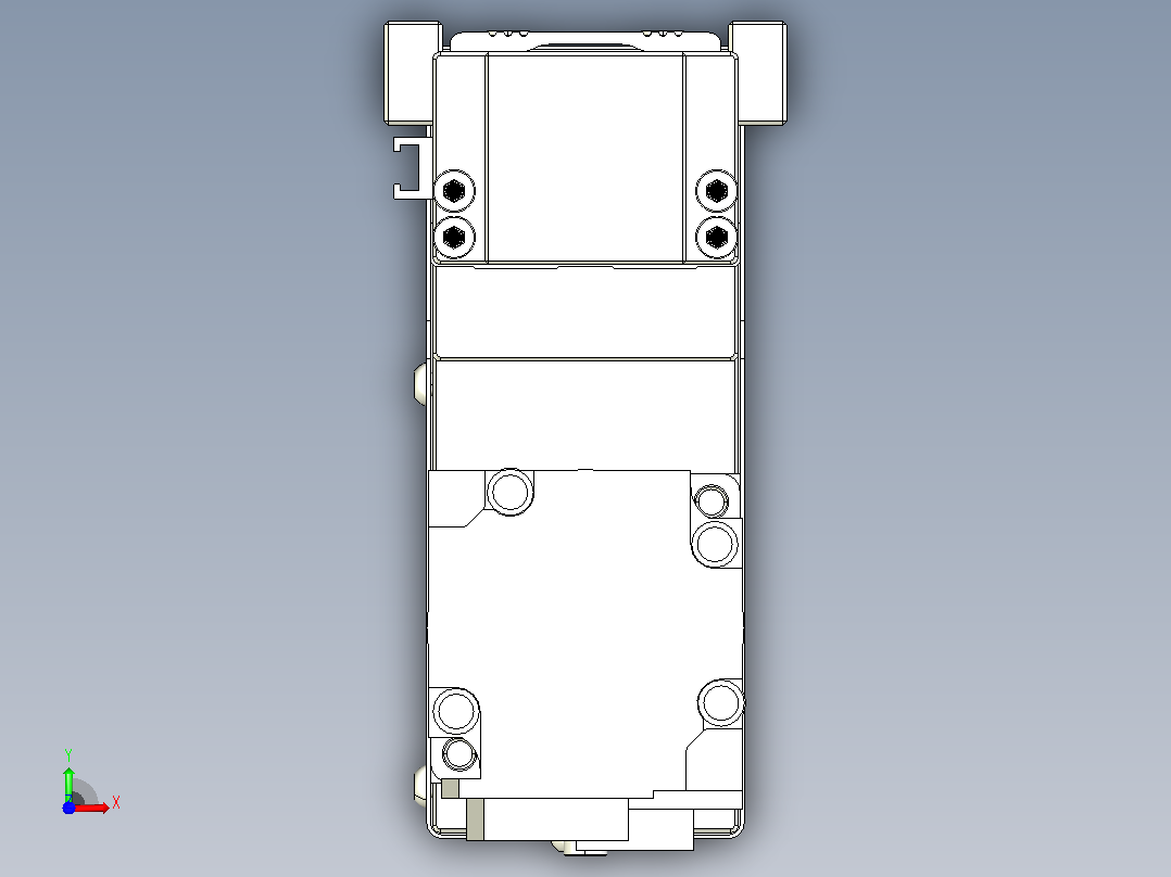 钢基模组TPA-KNR-4002C-200A1-MP-H1S0前视图