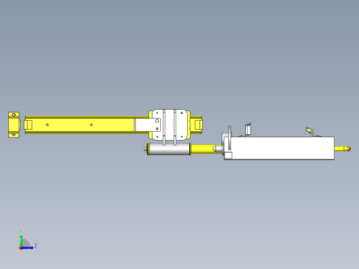 键盘、鼠标收纳式支架左视缩略图