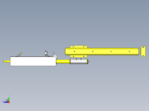 键盘、鼠标收纳式支架右视缩略图