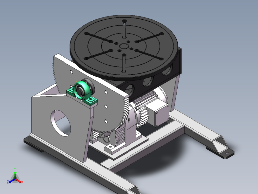 K3465-0.5t焊接变位机