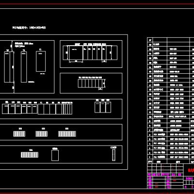 激光塑料焊接成型机CAD全套图纸（含电气）