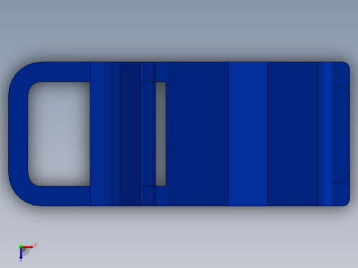 手机简易支撑架俯视缩略图