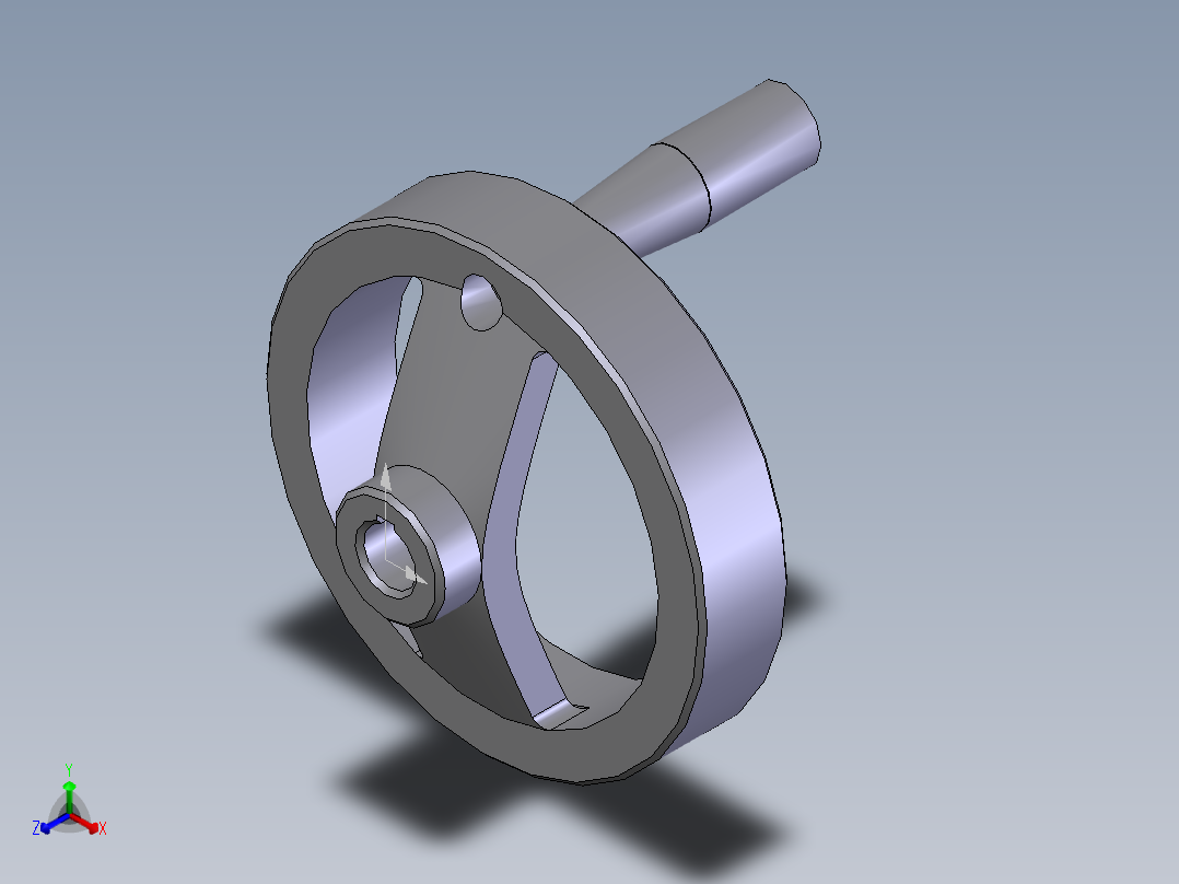 手轮12X100主视图