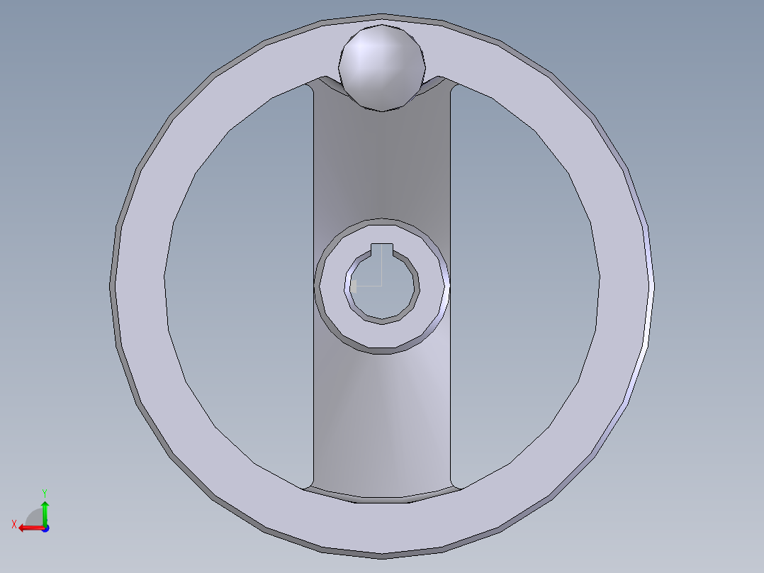 手轮12X100后视图