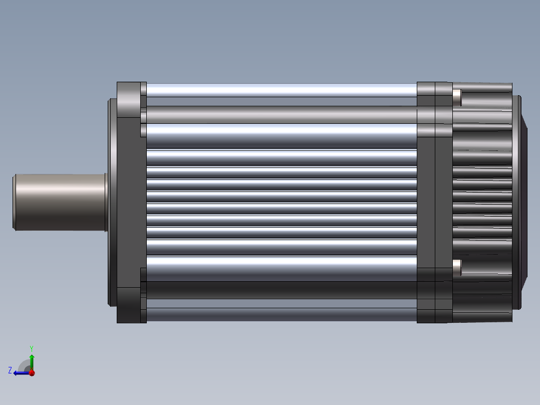 私服电机右视图