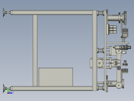 汽车锁栓磨耗试验机左视缩略图