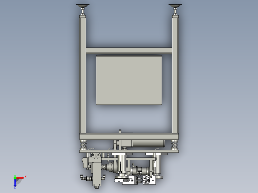 汽车锁栓磨耗试验机俯视缩略图
