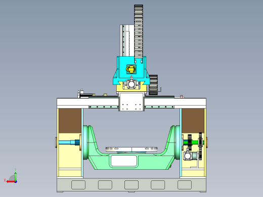 5轴3D打印机后视缩略图