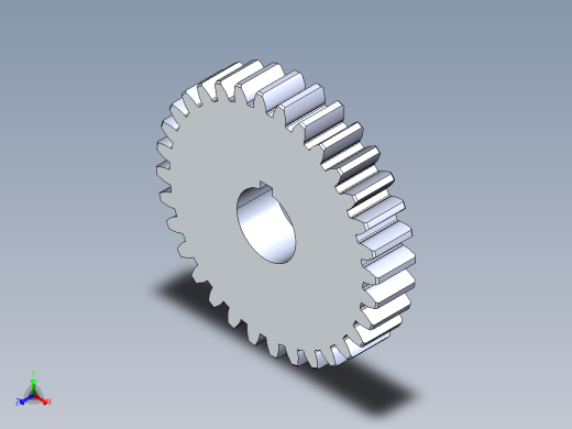 正齿轮压力角20 -48dp-20pa-32t spur gear