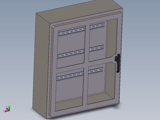 电器柜 电控柜 (125) 机械设计素材