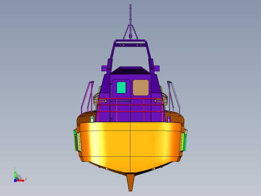 新型救助引航船前视缩略图