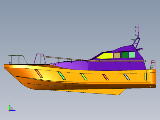 新型救助引航船左视缩略图
