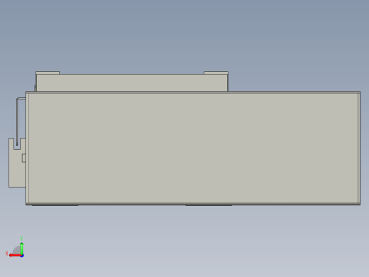 直线模组LHC17-S1200-L设计图纸后视缩略图