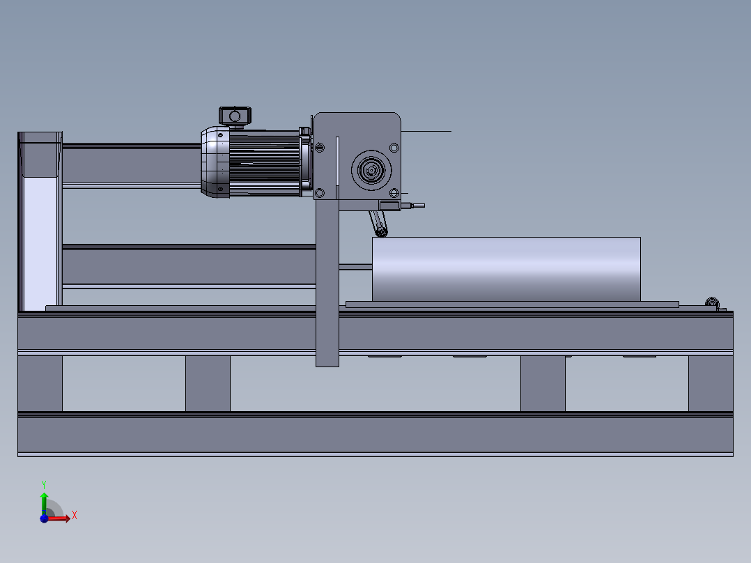 套筒研磨机前视图