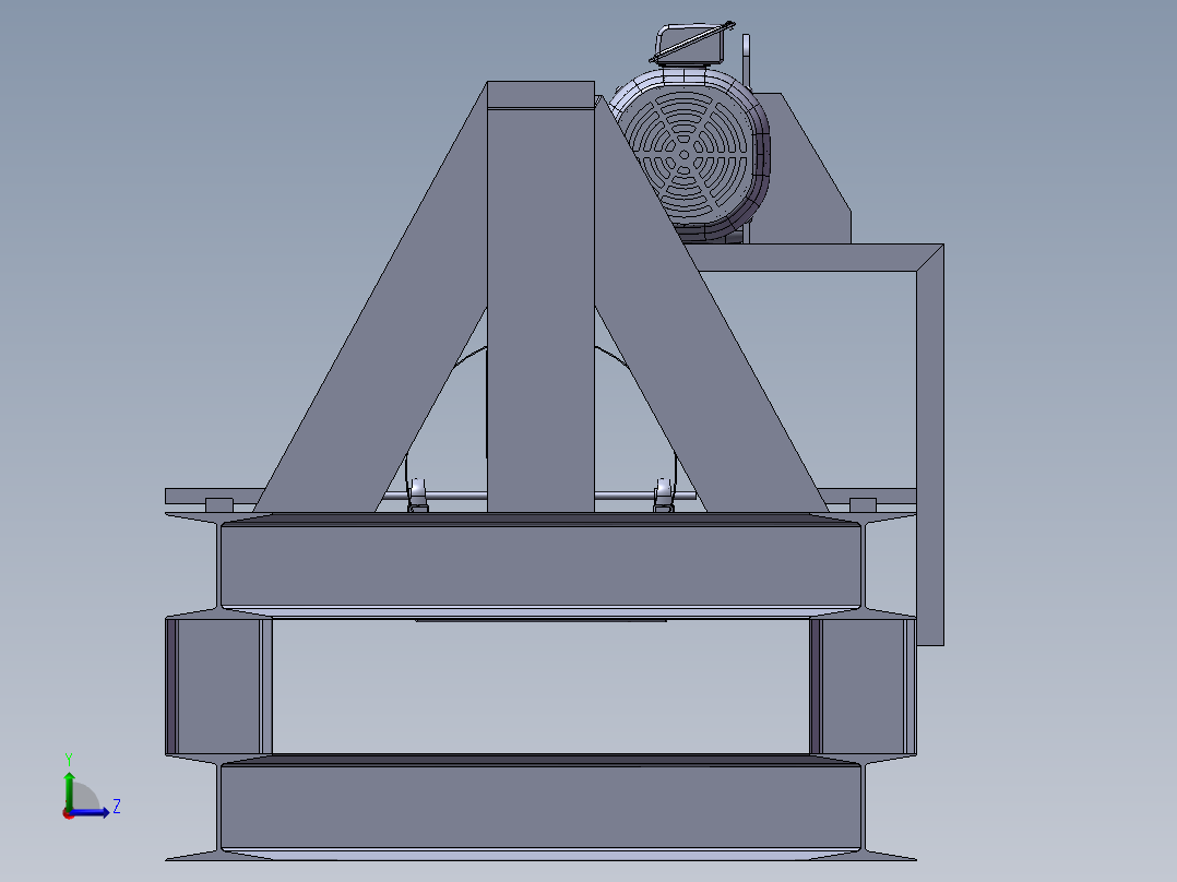 套筒研磨机左视图