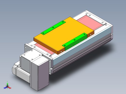MCB同步带全封闭MCB17-RD-400W正等轴测缩略图