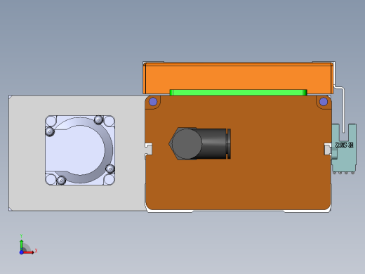 MCH丝杆全封闭MCH12-BL-100W前视缩略图