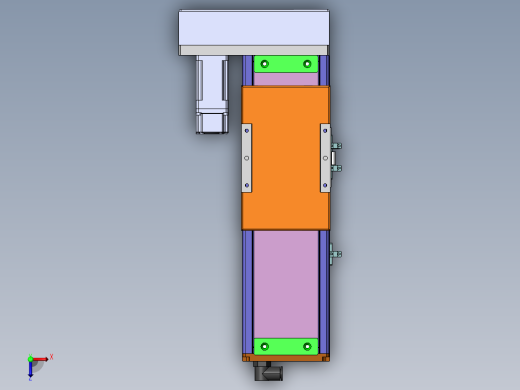 MCH丝杆全封闭MCH12-BL-100W俯视缩略图
