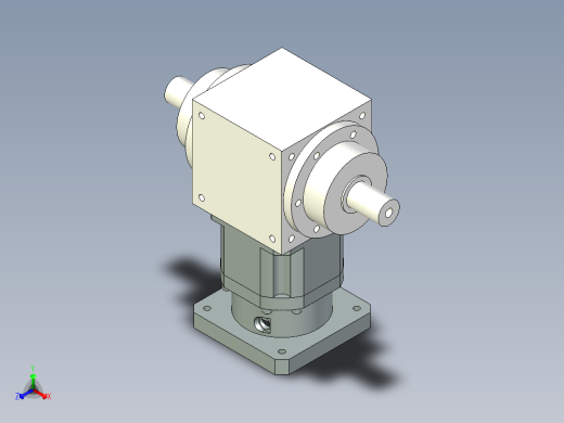 换向器PW170双轴旋转方向不同 PLX142-L1 35-114.3-200-M12.stp