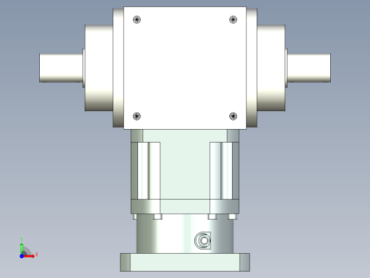换向器PW170双轴旋转方向不同 PLX142-L1 35-114.3-200-M12.stp前视缩略图