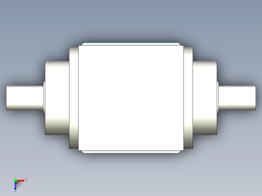换向器PW170双轴旋转方向不同 PLX142-L1 35-114.3-200-M12.stp俯视缩略图