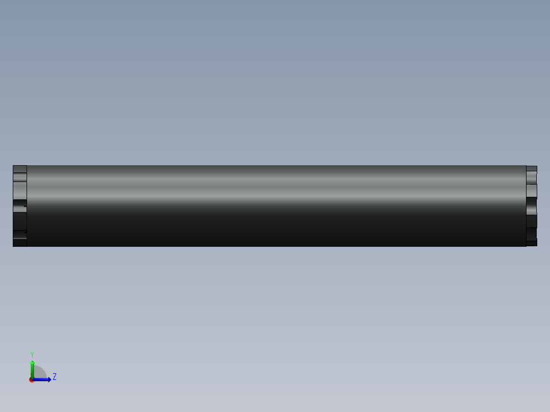 消音器13左视图