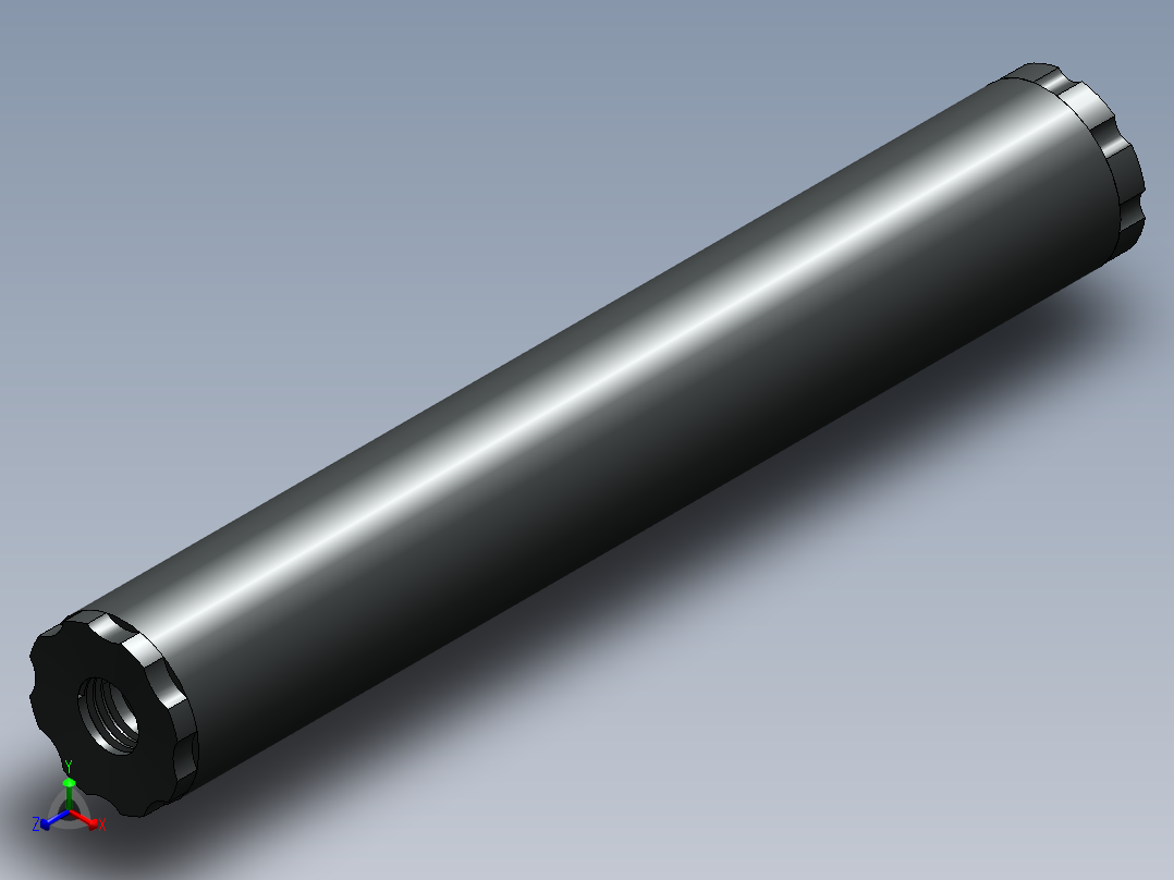 消音器13正等轴测图