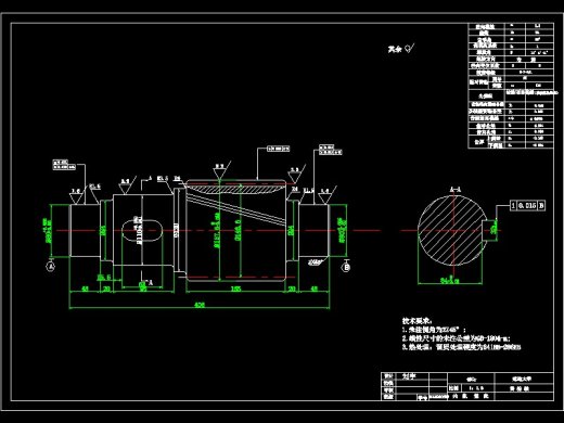 卷扬机传动系统的设计-二级直齿轮减速器开式齿轮传动缩略图