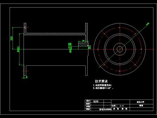 卷扬机传动系统的设计-二级直齿轮减速器开式齿轮传动缩略图