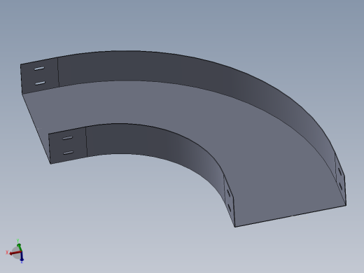 cable tray 90 deg elbow