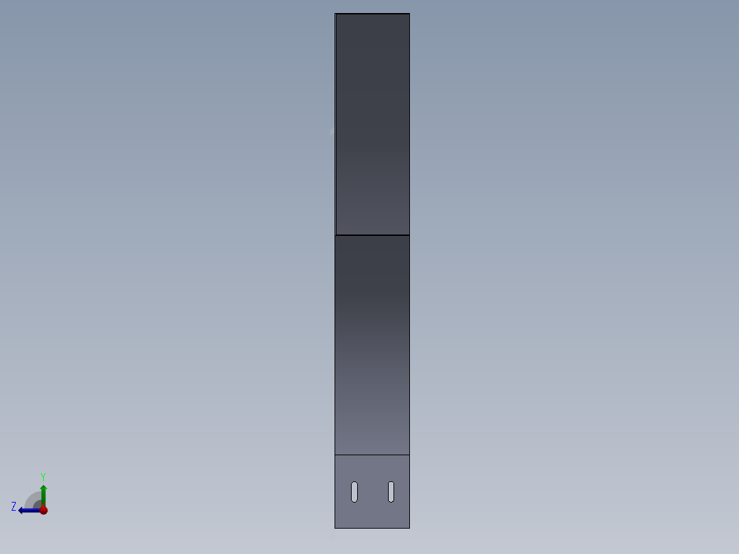 cable tray 90 deg elbow右视图