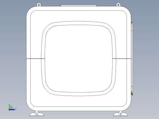 太空舱三维模型左视缩略图