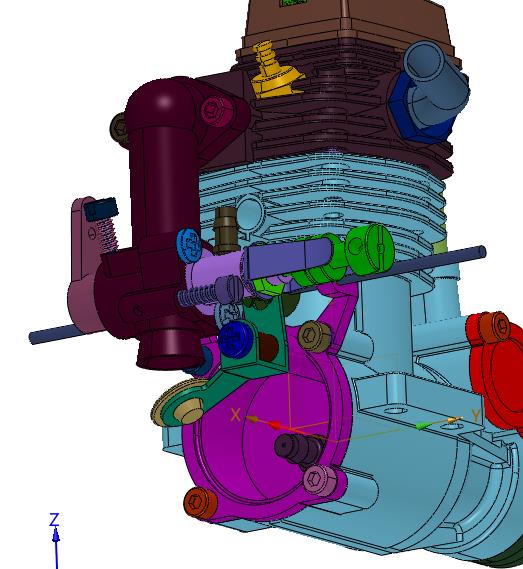 汽油单缸发动机