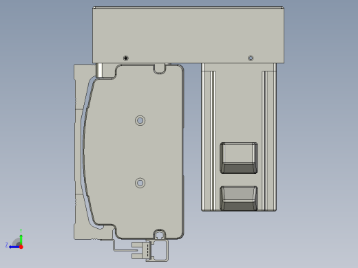 威洛博双电机滑台-VBF14S2-L50-S1800-BD-P40-C6右视缩略图