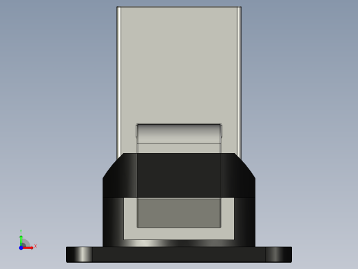 Rj45 安装插座前视缩略图