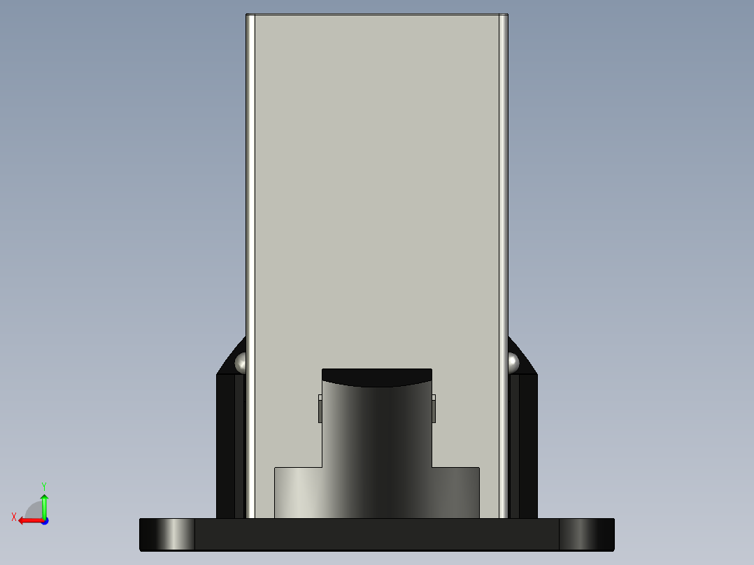 Rj45 安装插座后视图
