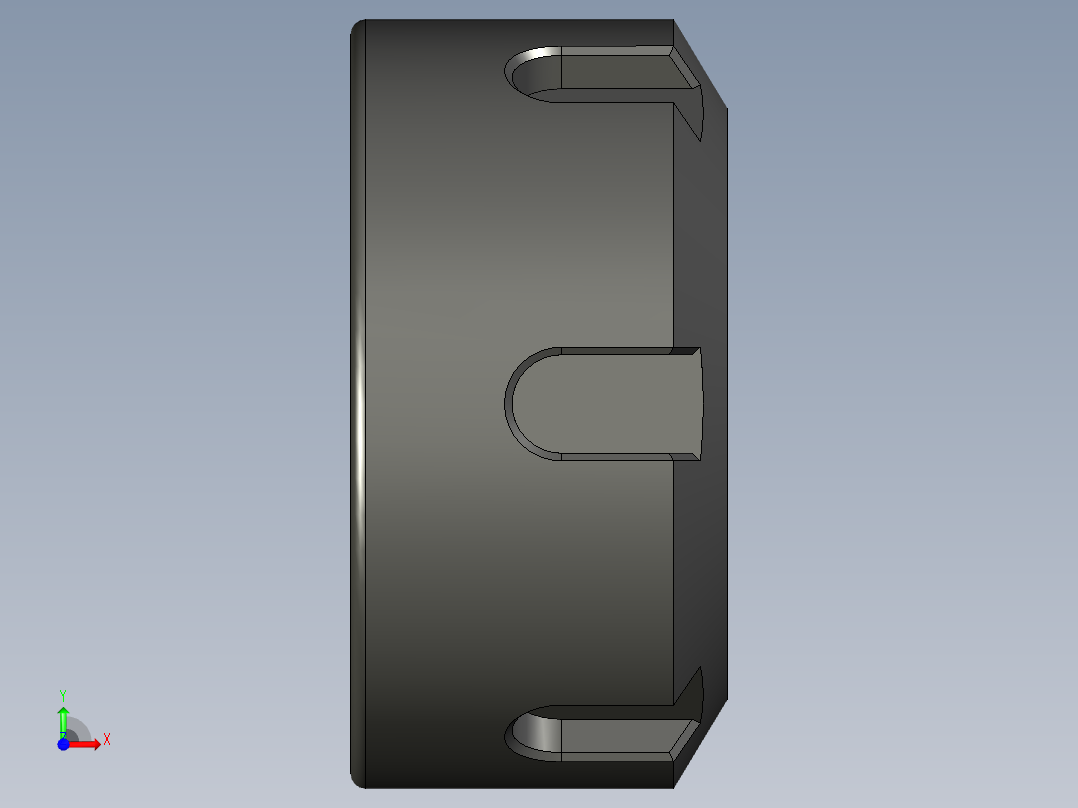 弹簧夹头 ER32前视图