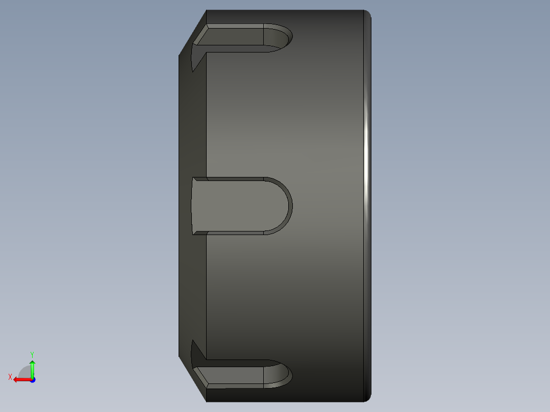 弹簧夹头 ER32后视图