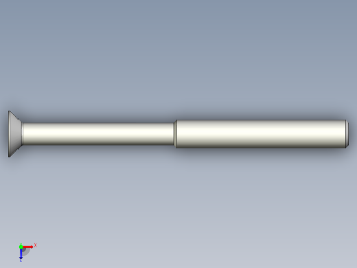 沉头螺钉-Slotted_BOLT-M6-L72_37-10-2x2-45俯视缩略图
