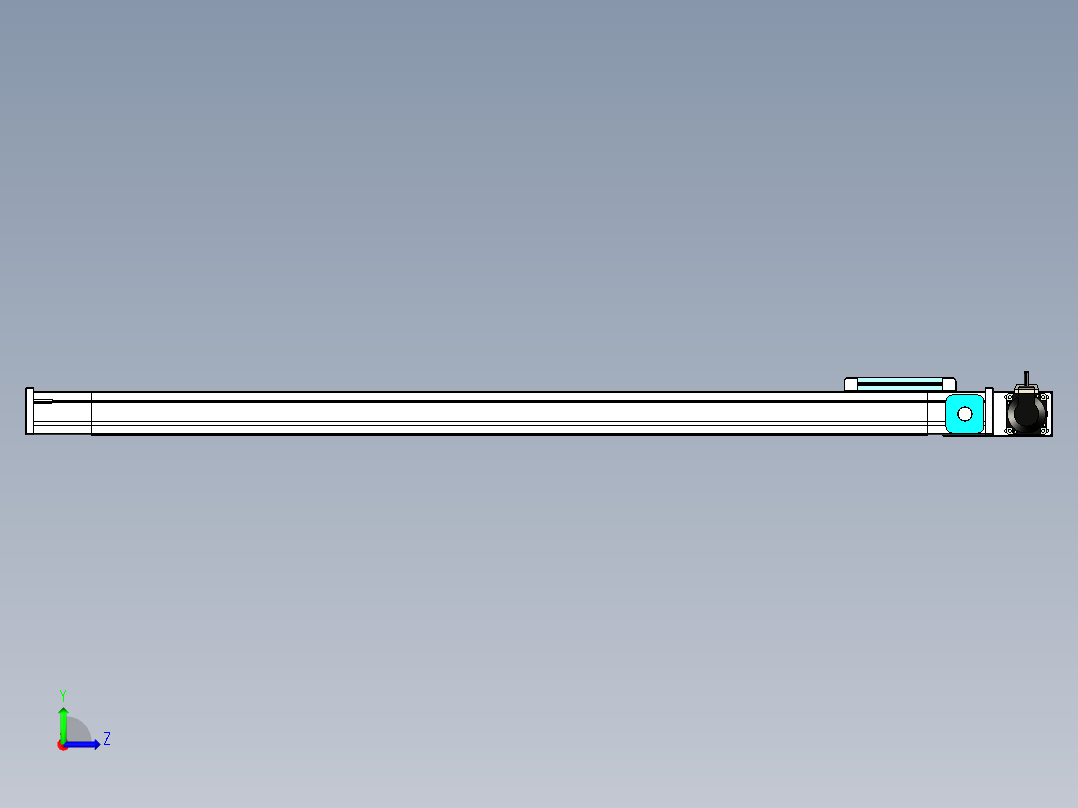 欧规系列-LB6A-L65-S1150-BL-ZP40-C3左视图