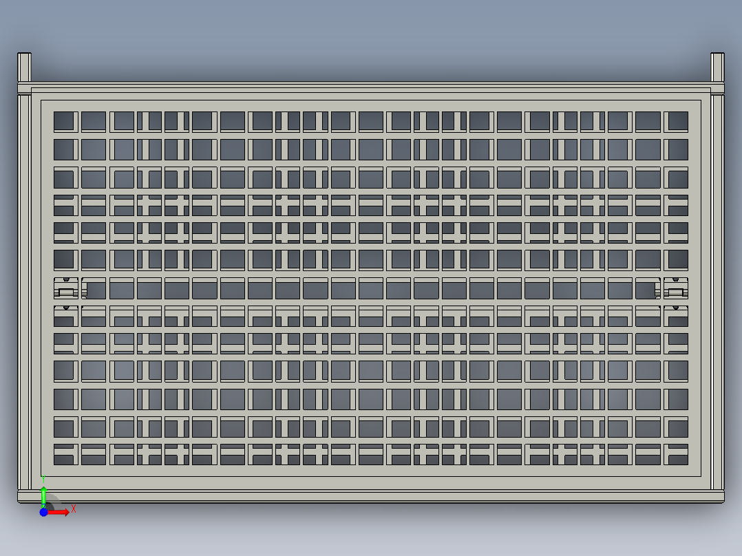 托盘 设计模型 (26)前视图