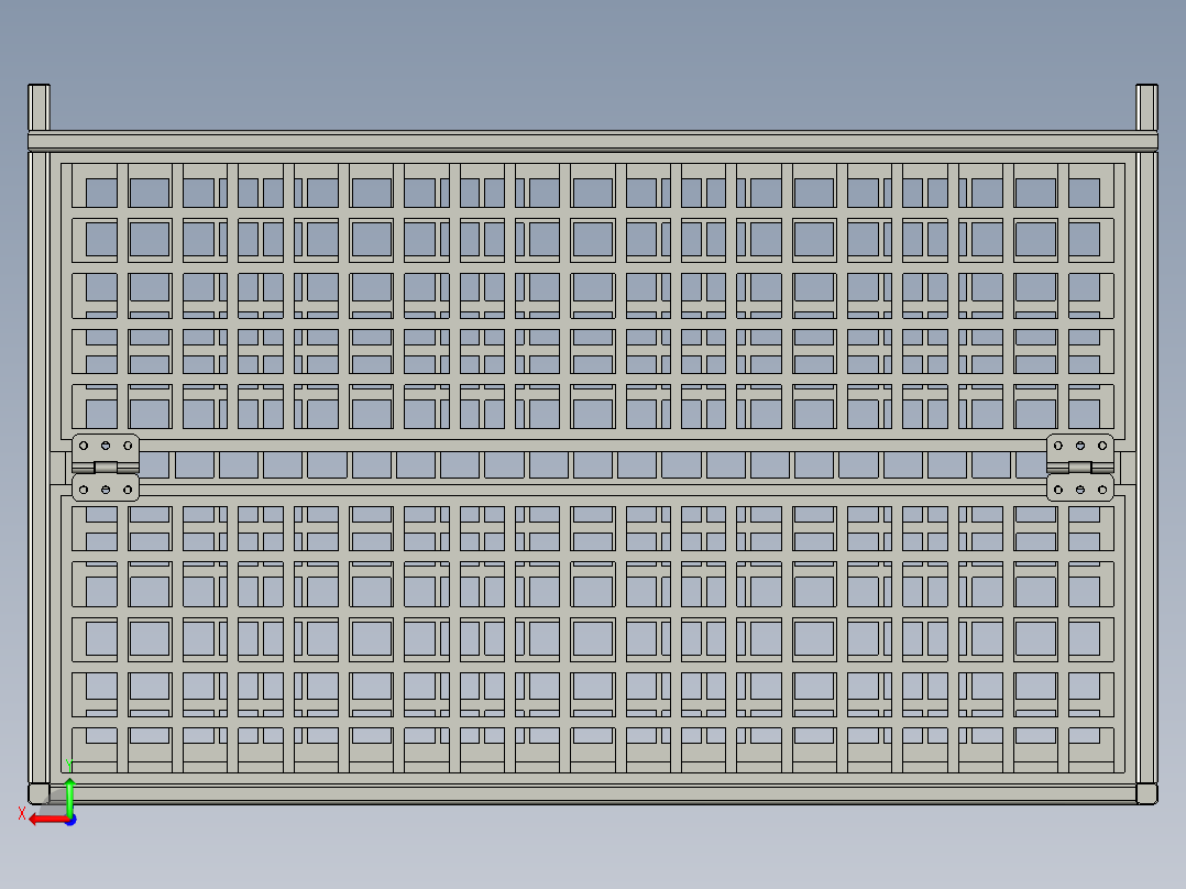 托盘 设计模型 (26)后视图