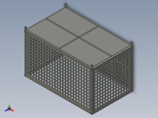 托盘 设计模型 (26)正等轴测缩略图