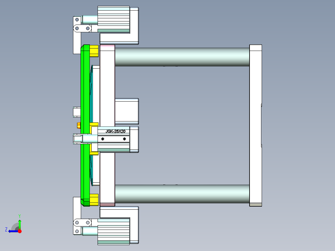 MAY-BOT-COVER-笔记本CNC工装夹具三维模型CNC5右视图