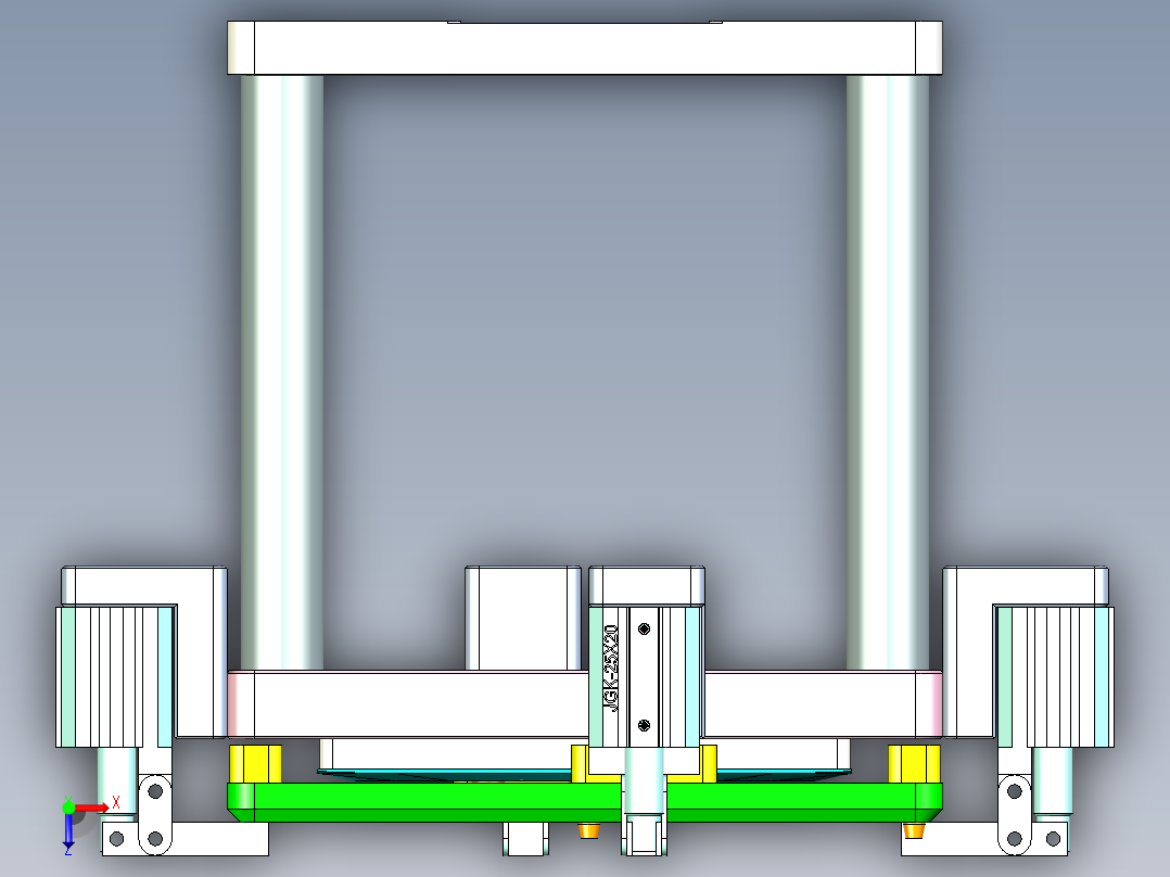 MAY-BOT-COVER-笔记本CNC工装夹具三维模型CNC5俯视图